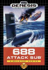 688 Attack Sub - (Used, No Manual) (Sega Genesis Games)