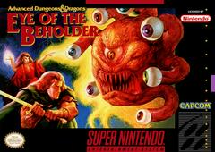 Advanced Dungeons & Dragons Eye of the Beholder - (Used, Cart/Disc Only, Cosmetic Damage) (Super Nintendo Games)
