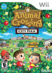 Animal Crossing City Folk - (CiB, Cosmetic Damage) (Wii Games)