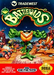 Battletoads - (Used, Cart/Disc Only) (Sega Genesis Games)