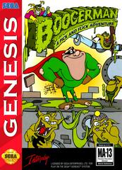 Boogerman A Pick and Flick Adventure - (Used, Cart/Disc Only, Cosmetic Damage) (Sega Genesis Games)