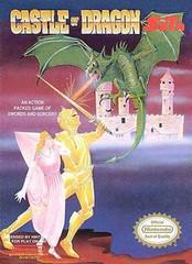 Castle of Dragon - (Used, No Manual, Cosmetic Damage) (NES Games)