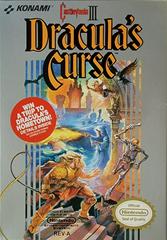 Castlevania III Dracula's Curse - (Used, Cart/Disc Only, Cosmetic Damage) (NES Games)