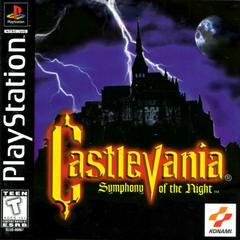 Castlevania Symphony of the Night - (CiB, Cosmetic Damage) (Playstation Games)