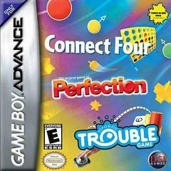 Connect Four/Trouble/Perfection - (Used, Cart/Disc Only) (GameBoy Advance Games)