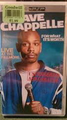 Dave Chappelle For What it's Worth [UMD] - (CiB) (PSP Games)