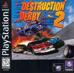 Destruction Derby 2 - (Used, Cart/Disc and Manual Only, Cosmetic Damage) (Playstation Games)