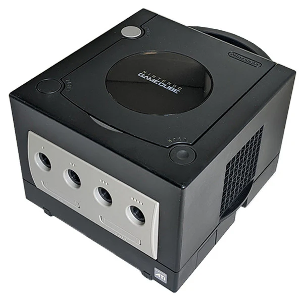 Gamecube System (Black) (New Third Party Controller) - (Used) (Gamecube Consoles)