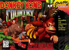 Donkey Kong Country - (Used, Cart/Disc Only, Cosmetic Damage) (Super Nintendo Games)