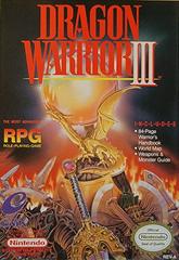 Dragon Warrior III - (Used, Cart/Disc Only, Cosmetic Damage) (NES Games)