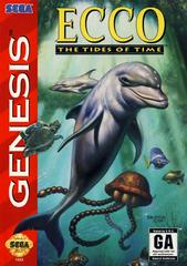 Ecco The Tides of Time - (CiB, Cosmetic Damage) (Sega Genesis Games)