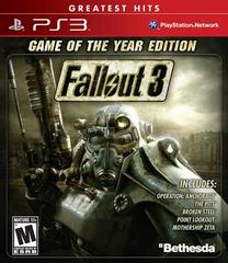 Fallout 3 [Game of the Year Greatest Hits] - (CiB) (Playstation 3 Games)