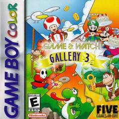 Game and Watch Gallery 3 - (Used, Cart/Disc Only, Cosmetic Damage) (GameBoy Color Games)