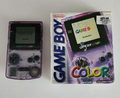 Game Boy Color System (Atomic Purple) - (Used, New Screen Lens, Cosmetic Damage) (GameBoy Color Consoles)