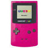 Game Boy Color System (Berry) - (Used, New Screen Lens) (GameBoy Color Consoles)