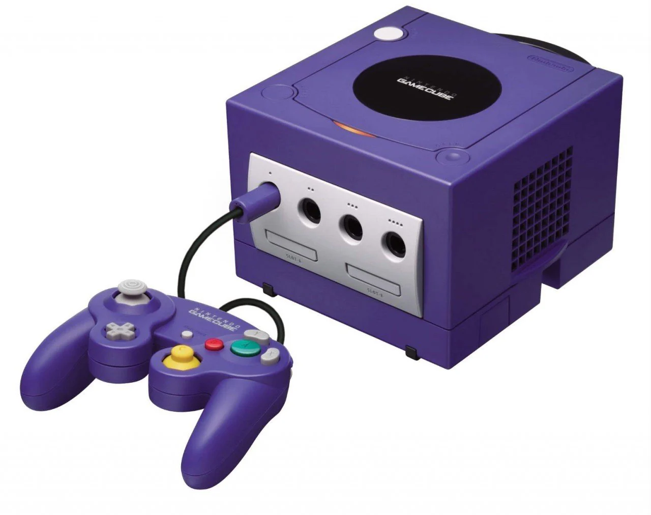 Digital AV GameCube System (Indigo) - (Used, Cosmetic Damage) (Gamecube Consoles)