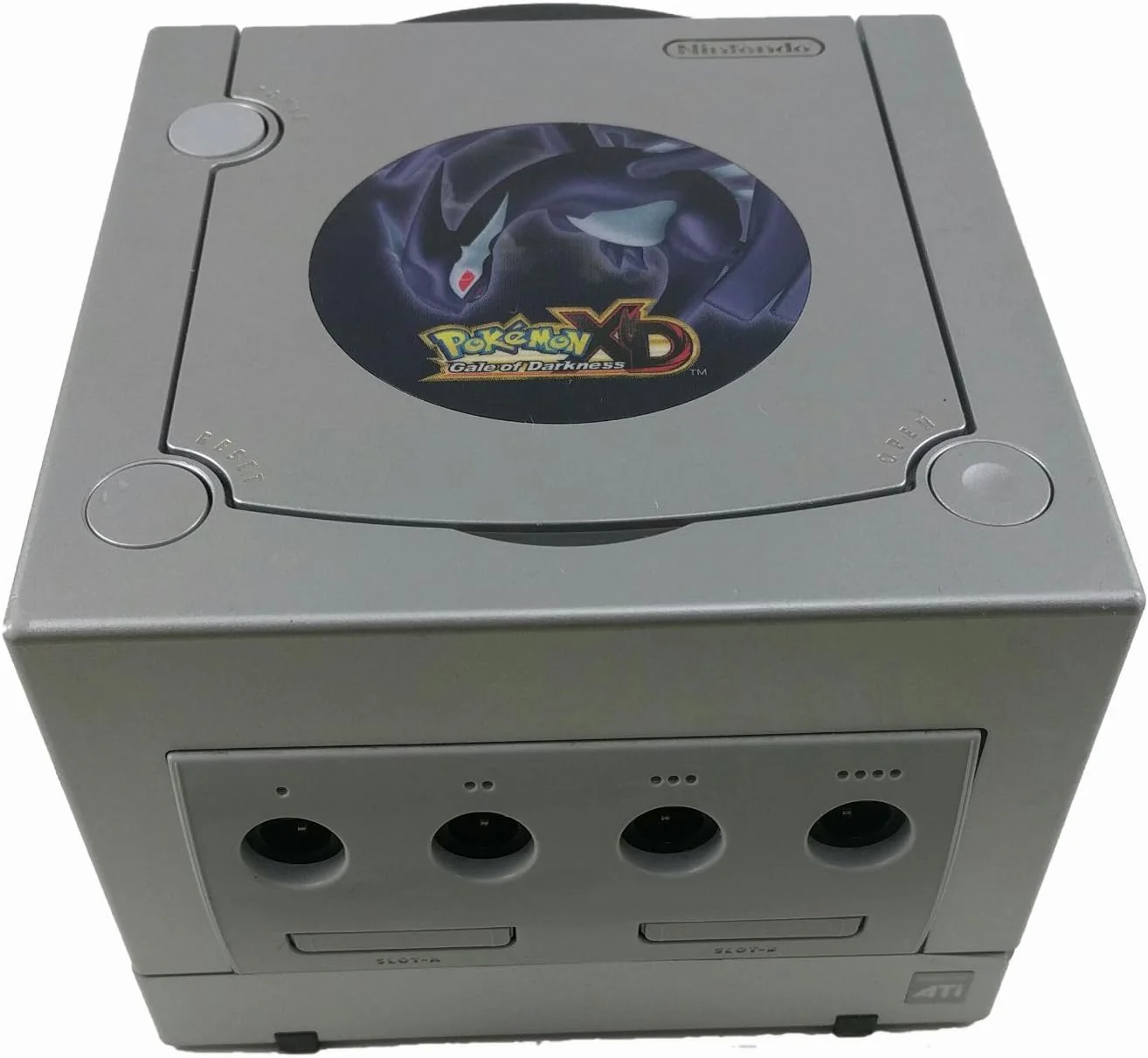 Gamecube System (Platinum, Pokemon XD Limited Edition) - (Used) (Gamecube Consoles)