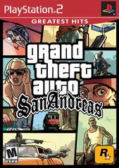 Grand Theft Auto San Andreas [Greatest Hits] - (Used, No Manual, Cosmetic Damage) (Playstation 2 Games)