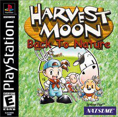 Harvest Moon Back to Nature - (Used, Cart/Disc Only, Cosmetic Damage) (Playstation Games)