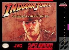 Indiana Jones' Greatest Adventures - (Used, No Manual, Cosmetic Damage) (Super Nintendo Games)