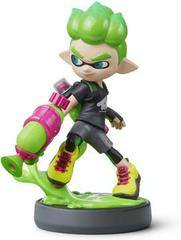 Inkling Boy - Neon Green - (Brand New) (Amiibo)