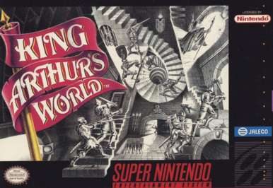 King Arthur's World - (Used, No Manual, Cosmetic Damage) (Super Nintendo Games)