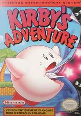 Kirby's Adventure [French] *PLAYS IN FRENCH ONLY* - (Used, Cart/Disc Only) (NES Games)