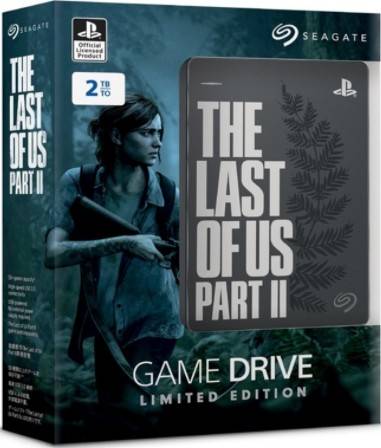 Last of Us Part II Seagate Hard Drive (2 TB) - (Brand New) (Playstation 4 Accessories)
