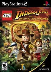 LEGO Indiana Jones The Original Adventures - (CiB, Cosmetic Damage) (Playstation 2 Games)