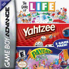 Life/Yahtzee/Payday - (Used, Cart/Disc Only) (GameBoy Advance Games)