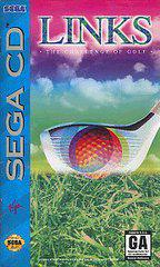 Links The Challenge of Golf - (CiB w/ Reg Card, Damaged Case) (Sega CD Games)