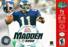 Madden 2002 - (Used, Cart/Disc Only) (Nintendo 64 Games)