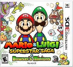 Mario & Luigi: Superstar Saga + Bowser's Minions - (CiB) (Nintendo 3DS Games)