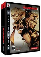 Metal Gear Solid 4 Guns of the Patriots [Limited Edition] - (CiB, Cosmetic Damage) (Playstation 3 Games)