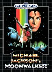 Michael Jackson Moonwalker - (CiB, Cosmetic Damage) (Sega Genesis Games)