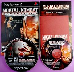 Mortal Kombat Armageddon Premium Edition [Sonya & Kano] (No Bonus Disc) - (CiB, Cosmetic Damage) (Playstation 2 Games)