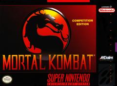 Mortal Kombat - (CiB, Cosmetic Damage) (Super Nintendo Games)