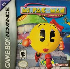 Ms. Pac-Man Maze Madness - (Used, Cart/Disc Only, Cosmetic Damage) (GameBoy Advance Games)
