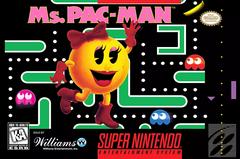Ms. Pac-Man - (Used, Cart/Disc Only) (Super Nintendo Games)