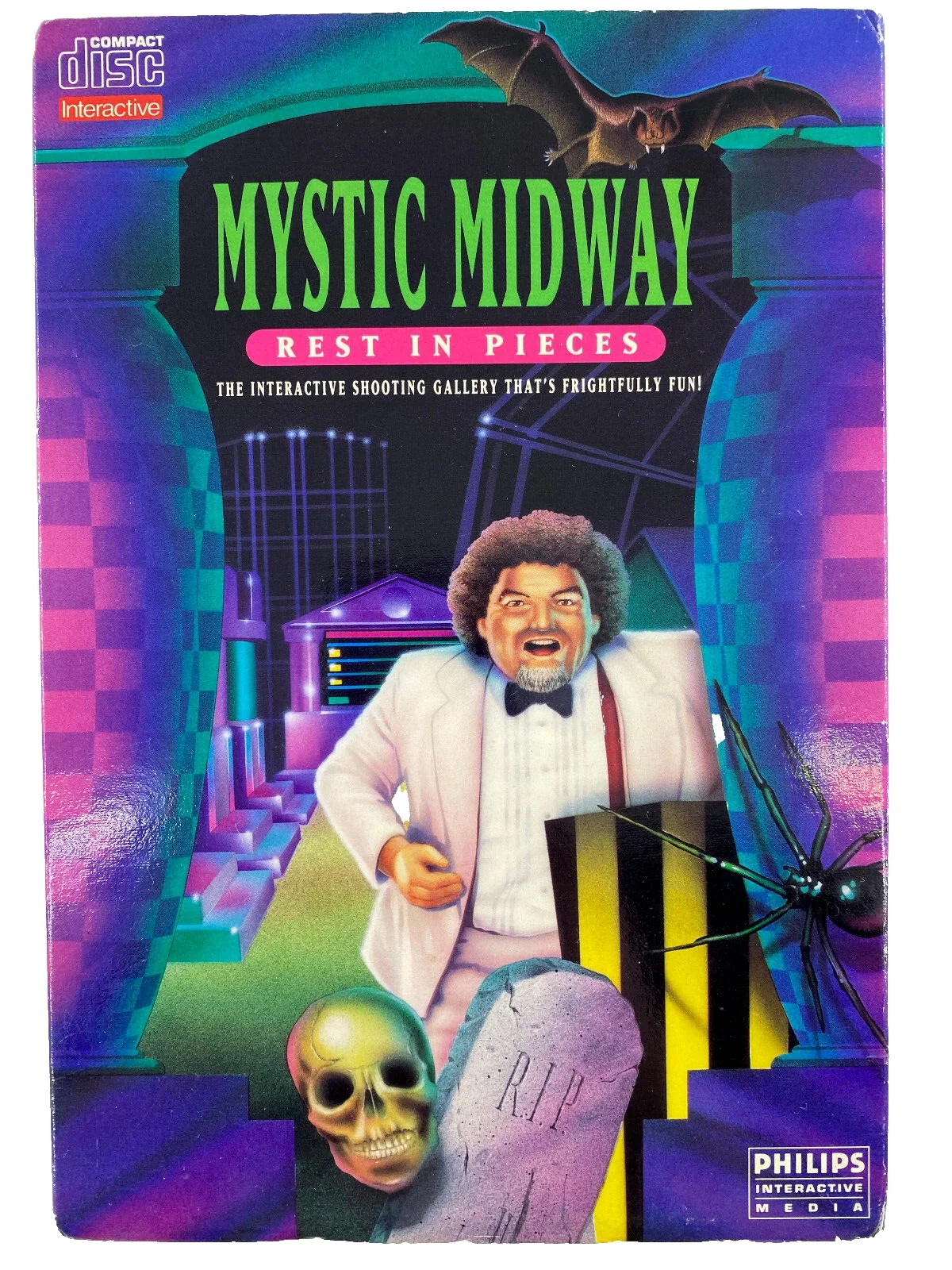 Mystic Midway Rest in Pieces (Long Box, w/ Cardboard Sleeve) - (CiB) (CD-i Games)