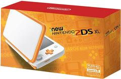 New Nintendo 2DS XL White + Orange - (CiB, Cosmetic Damage) (Nintendo 3DS Consoles)