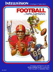 NFL Football - (CiB with Overlays, Cosmetic Damage) (Intellivision Games)