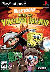 Nicktoons Battle for Volcano Island - (Used, No Manual, Cosmetic Damage) (Playstation 2 Games)