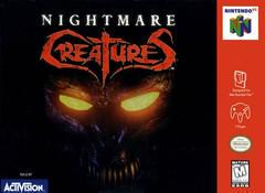 Nightmare Creatures - (Used, No Manual, Cosmetic Damage) (Nintendo 64 Games)
