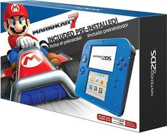 Nintendo 2DS Electric Blue 2 [No Mario Kart 7] - (Boxed, No Manuals) (Nintendo 3DS Consoles)
