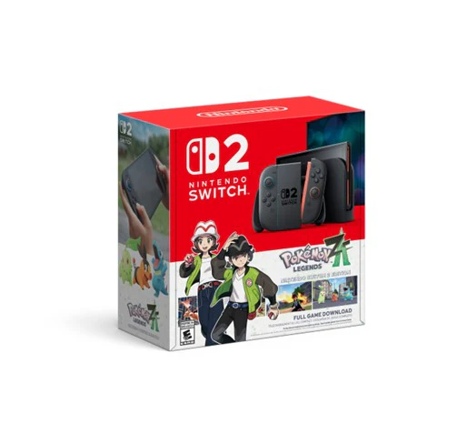 Nintendo Switch 2 + Pokémon Legends: Z-A Bundle [Max One Per Customer] - (Brand New) (Nintendo Switch 2 Consoles)