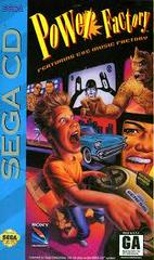 Power Factory: Featuring C+C Music Factory - (CiB w/ Reg Card, Damaged Case) (Sega CD Games)