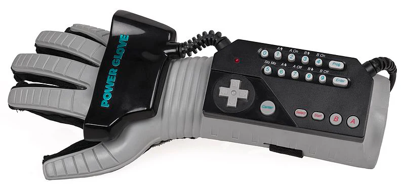 Power Glove [Small] w/ Sensors and Super Glove Ball - (Used) (NES Accessories)