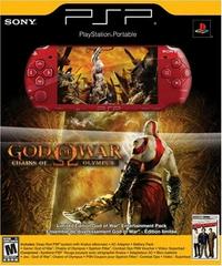 PSP 2000 Limited Edition God of War [Red] - (Used, Cosmetic Damage) (PSP Consoles)