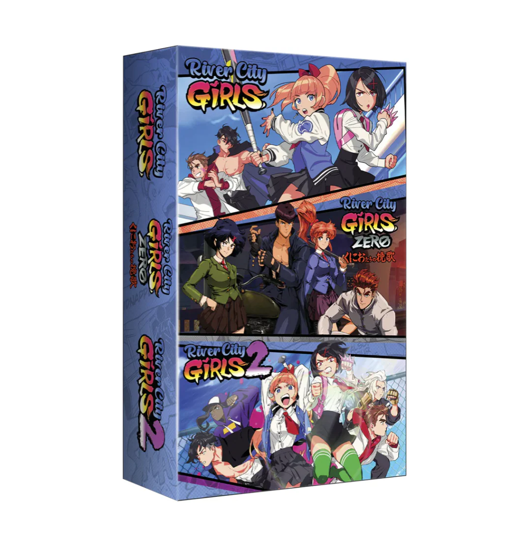 River City Girls Collection w/ Slipcover (1 CiB, 2 New, Zero New) - (CiB) (Nintendo Switch Games)